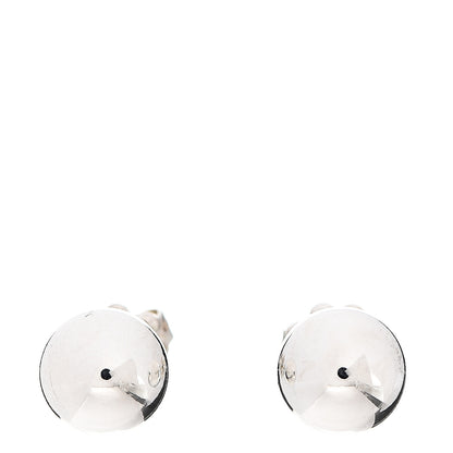 Tiffany Sterling Silver 8mm HardWear Ball Earrings 1 of 5