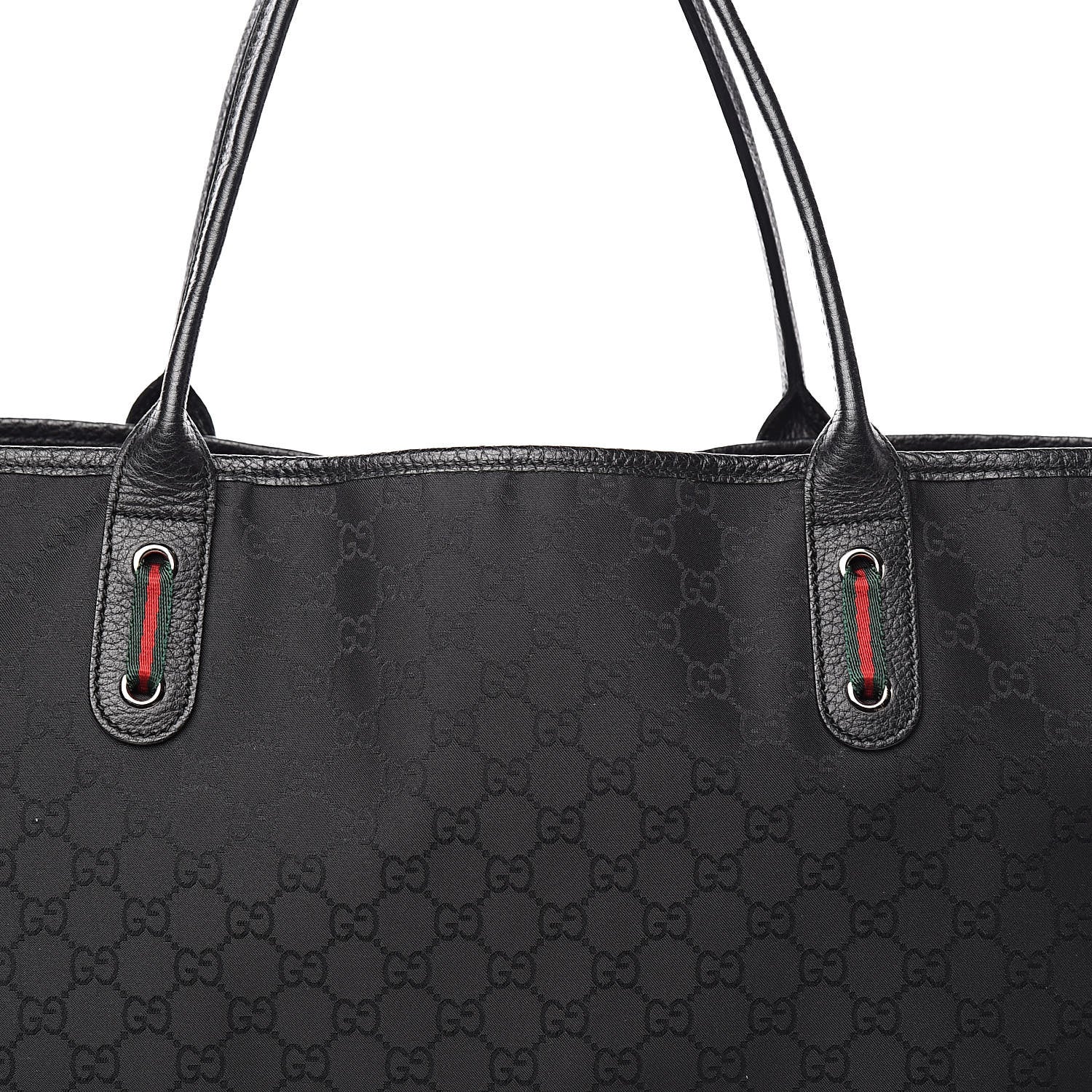 Gucci Monogram Large Princy Tote Black 10 of 10