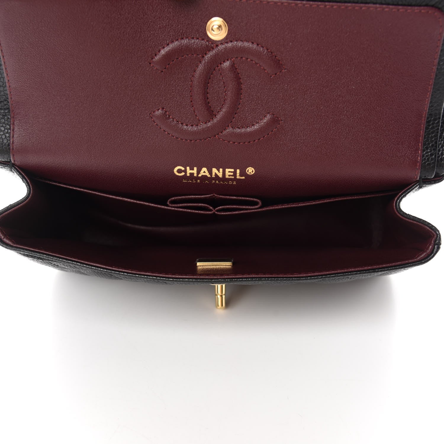 Chanel Caviar Quilted Small Double Flap Black 5 of 11
