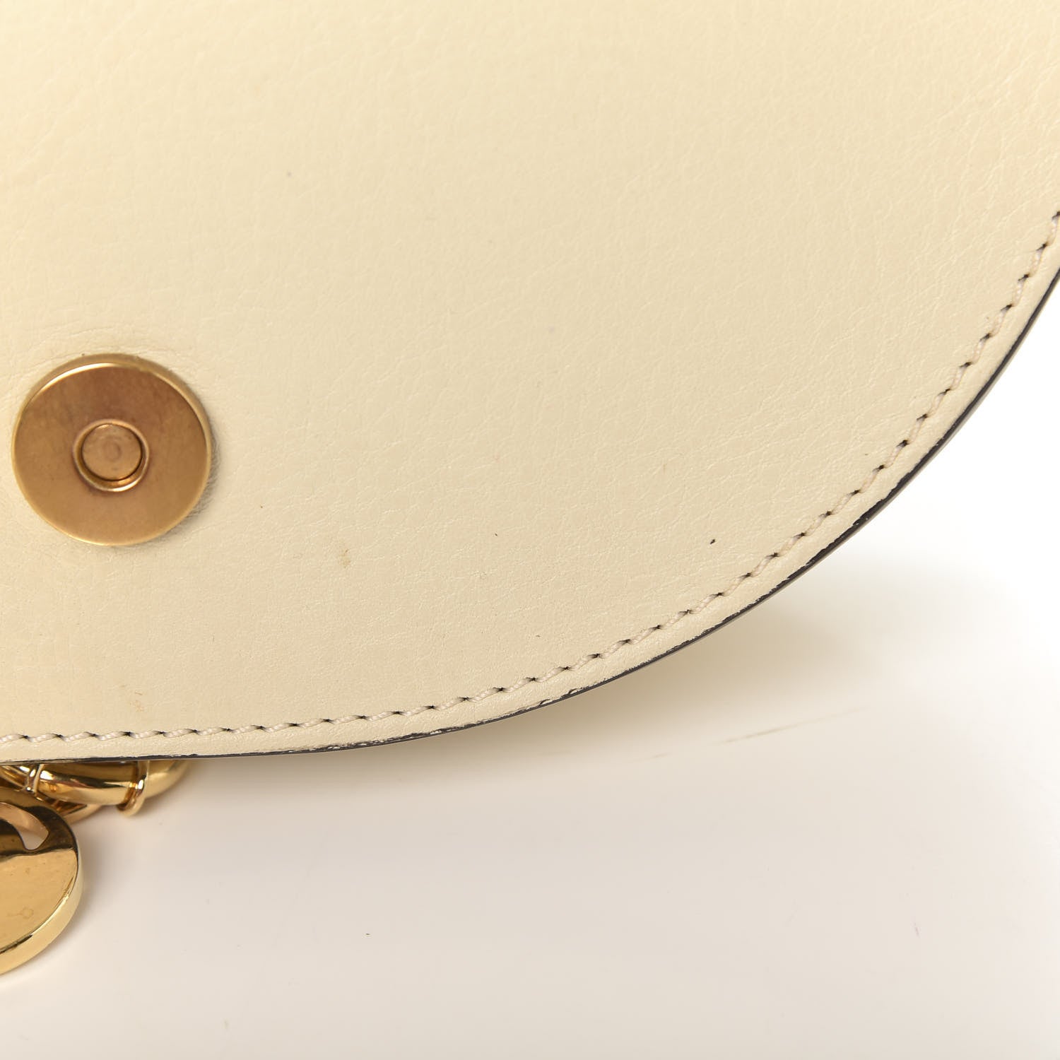 Chloe Calfskin Small Nile Bracelet Minaudiere Bag Off White 10 of 14