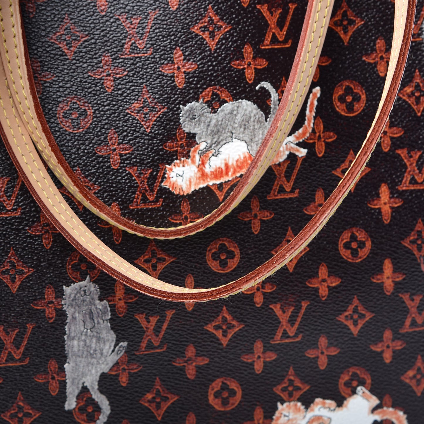 Catogram Neverfull MM Marron