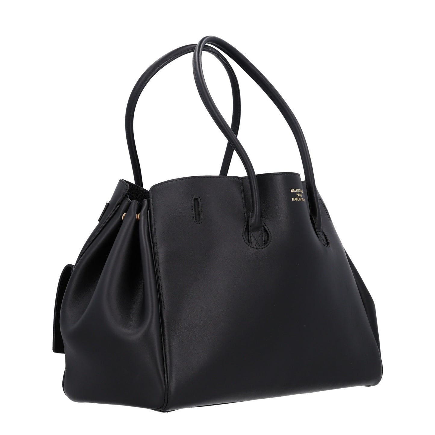 Smooth Calfskin Medium Bel Air Carry All Bag Black