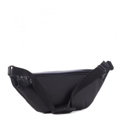 Louis Vuitton Calfskin Monogram Shadow Discovery Bumbag Black 3 of 10