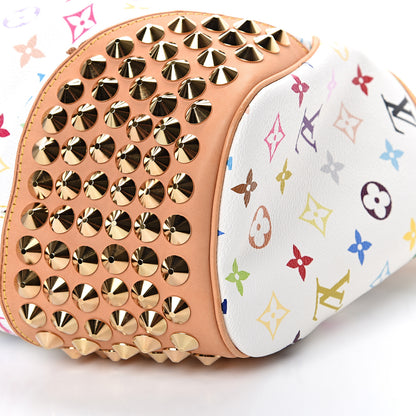 Louis Vuitton Monogram Multicolor Chrissie White 9 of 10