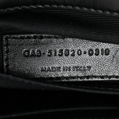 Saint Laurent Lambskin Patchwork Monogram Small Jamie Black 7 of 10