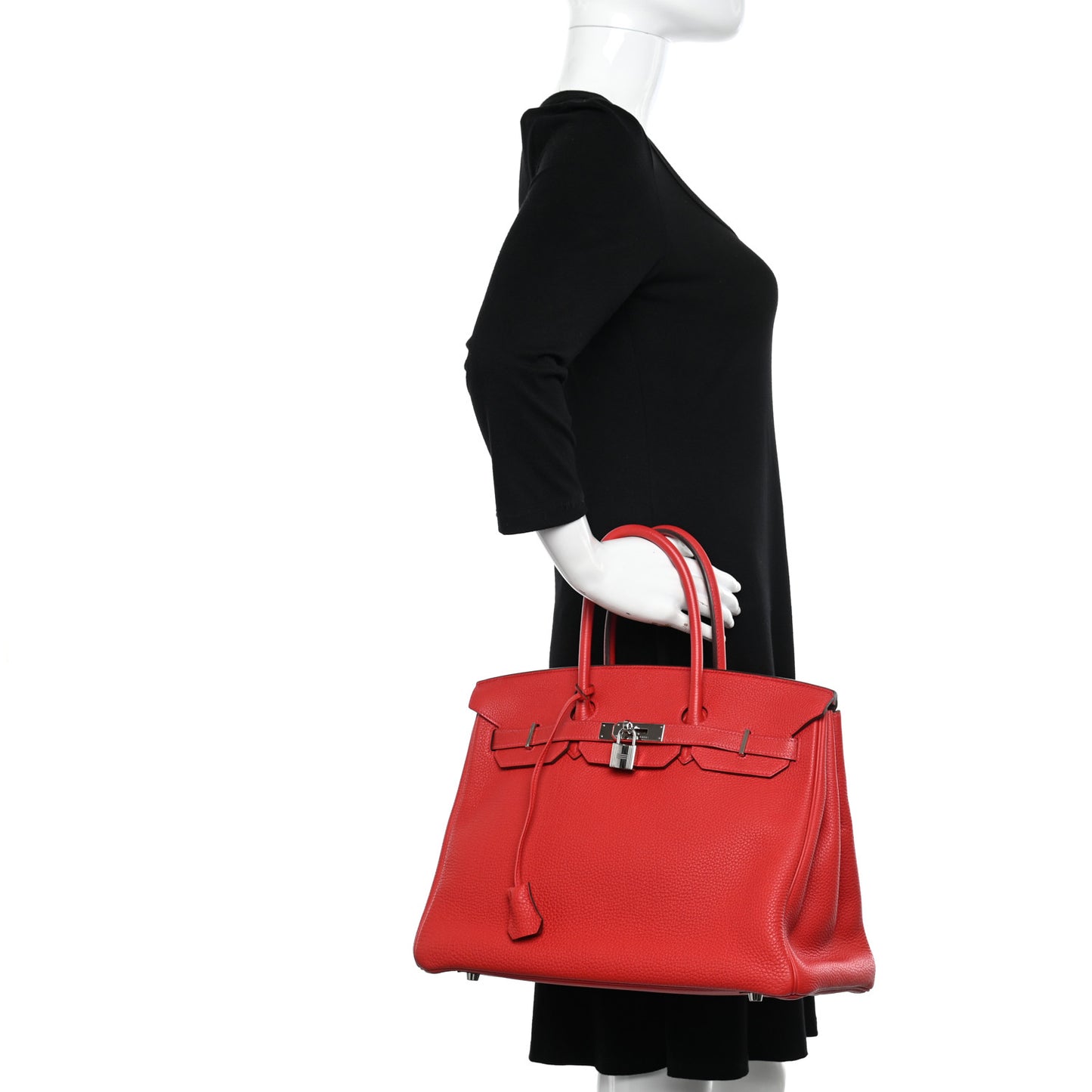 Togo BIRKIN 35 Rouge Casaque