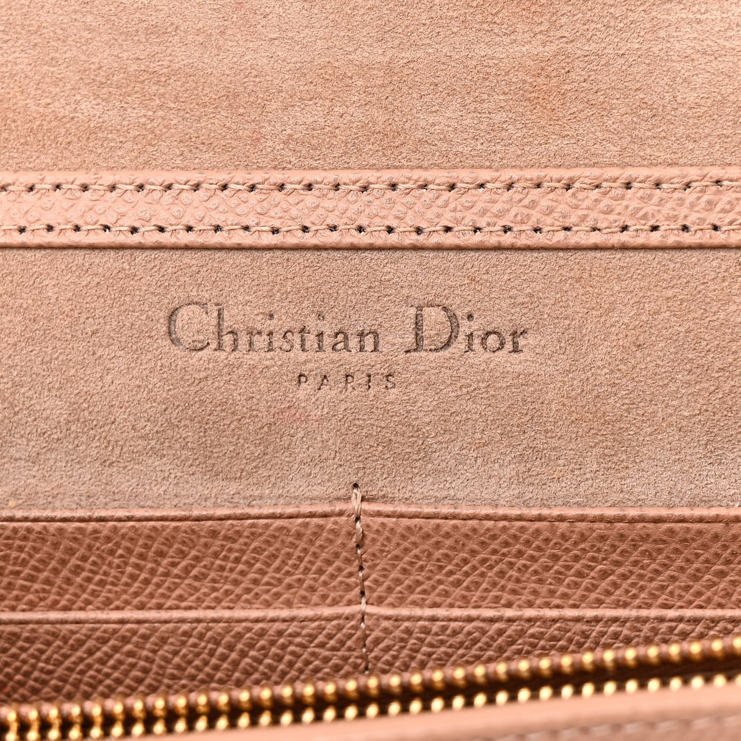 Christian Dior Calfskin 30 Montaigne 2 in 1 Pouch Beige 6 of 11