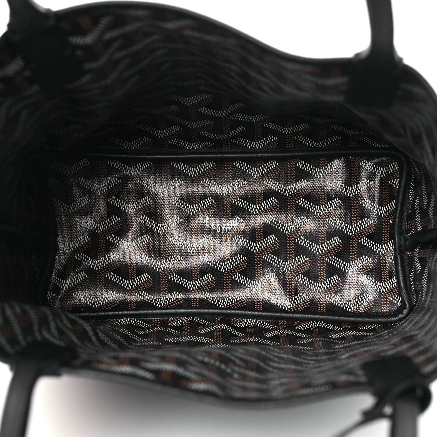 Goyard Goyardine Reversible Mini Anjou Black 10 of 16