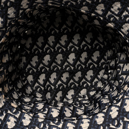 Christian Dior Oblique Reversible Teddy-D Brim Bucket Hat Blue 13 of 13