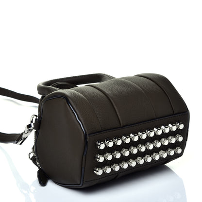 Alexander Wang Pebbled Calfskin Mini Rockie Matte Khaki Green Rhodium Hardware 5 of 10