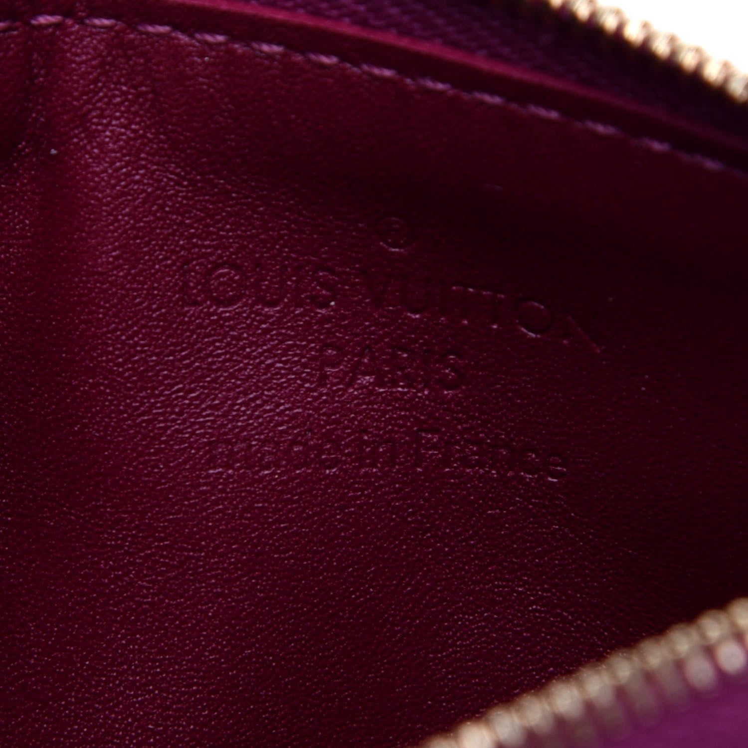 Louis Vuitton Vernis Key Pouch Magenta 8 of 9