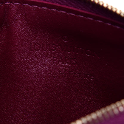 Louis Vuitton Vernis Key Pouch Magenta 8 of 9