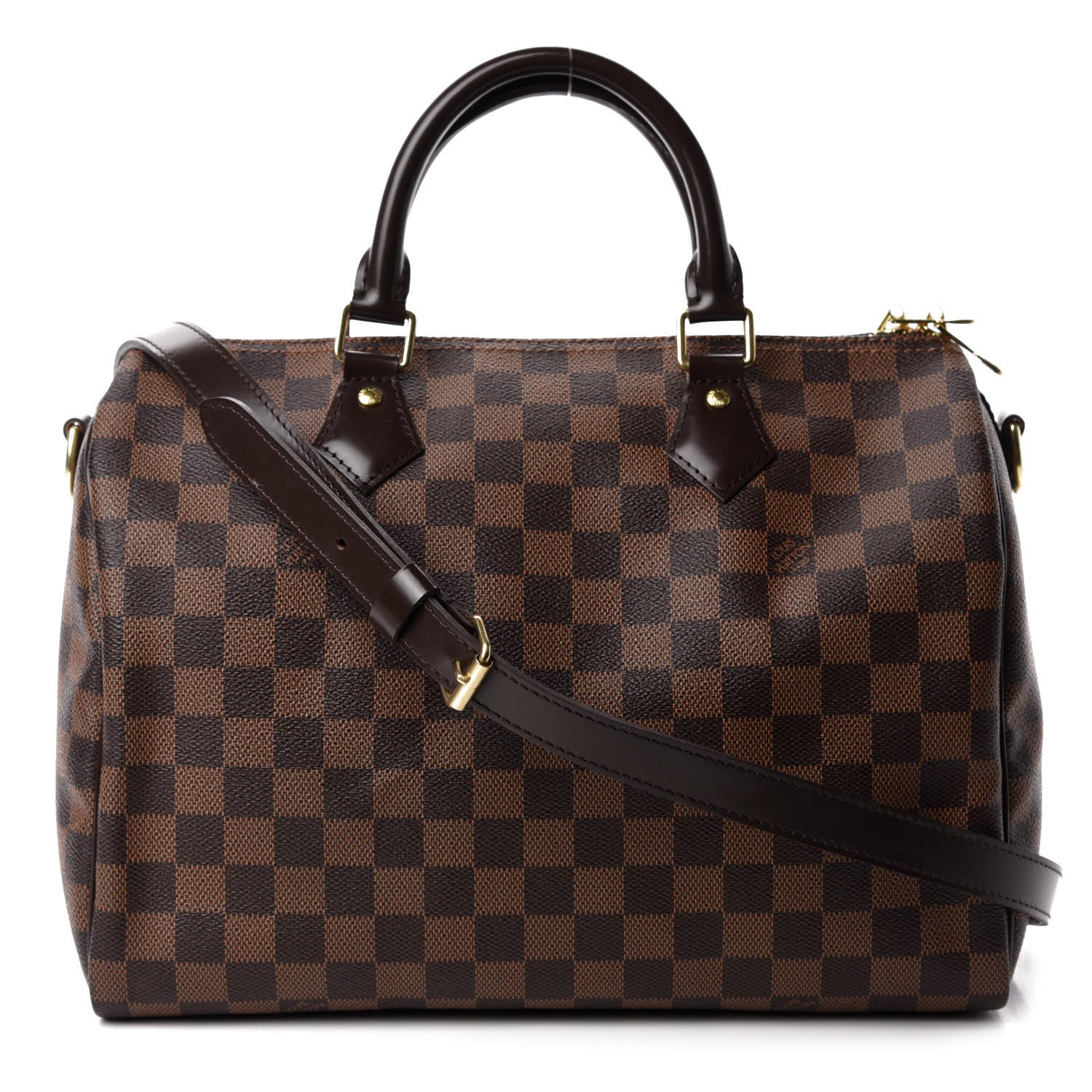 Louis Vuitton Damier Ebene Speedy Bandouliere 30 1 of 11