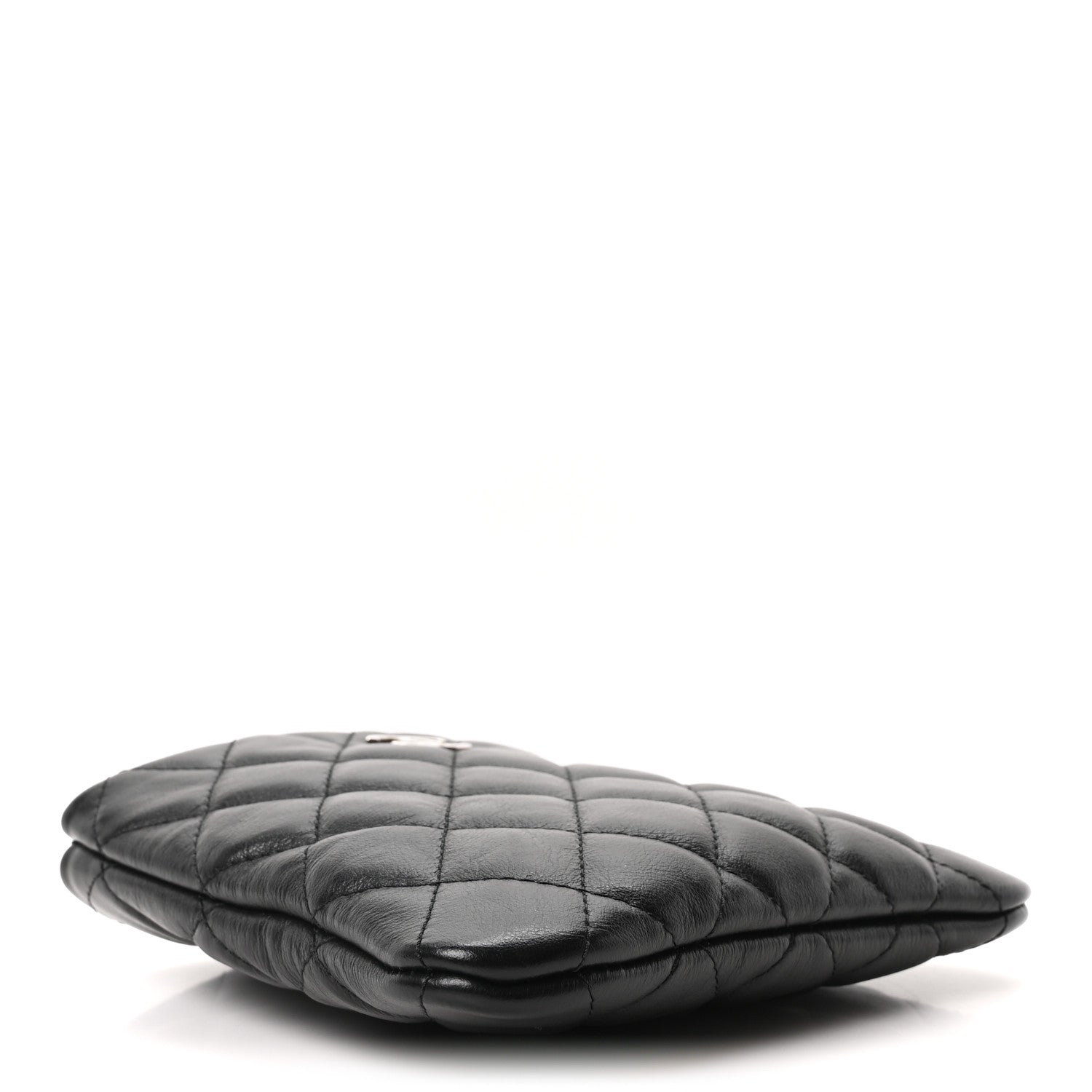Chanel Calfskin Quilted Crossbody Bag Black 4 of 10