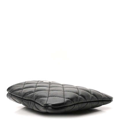 Chanel Calfskin Quilted Crossbody Bag Black 4 of 10