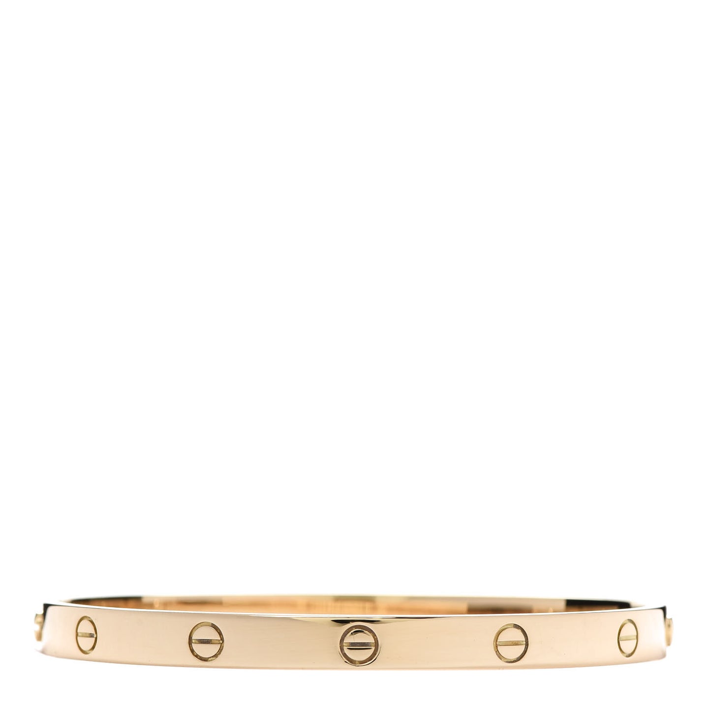 18K Yellow Gold LOVE Bracelet 21