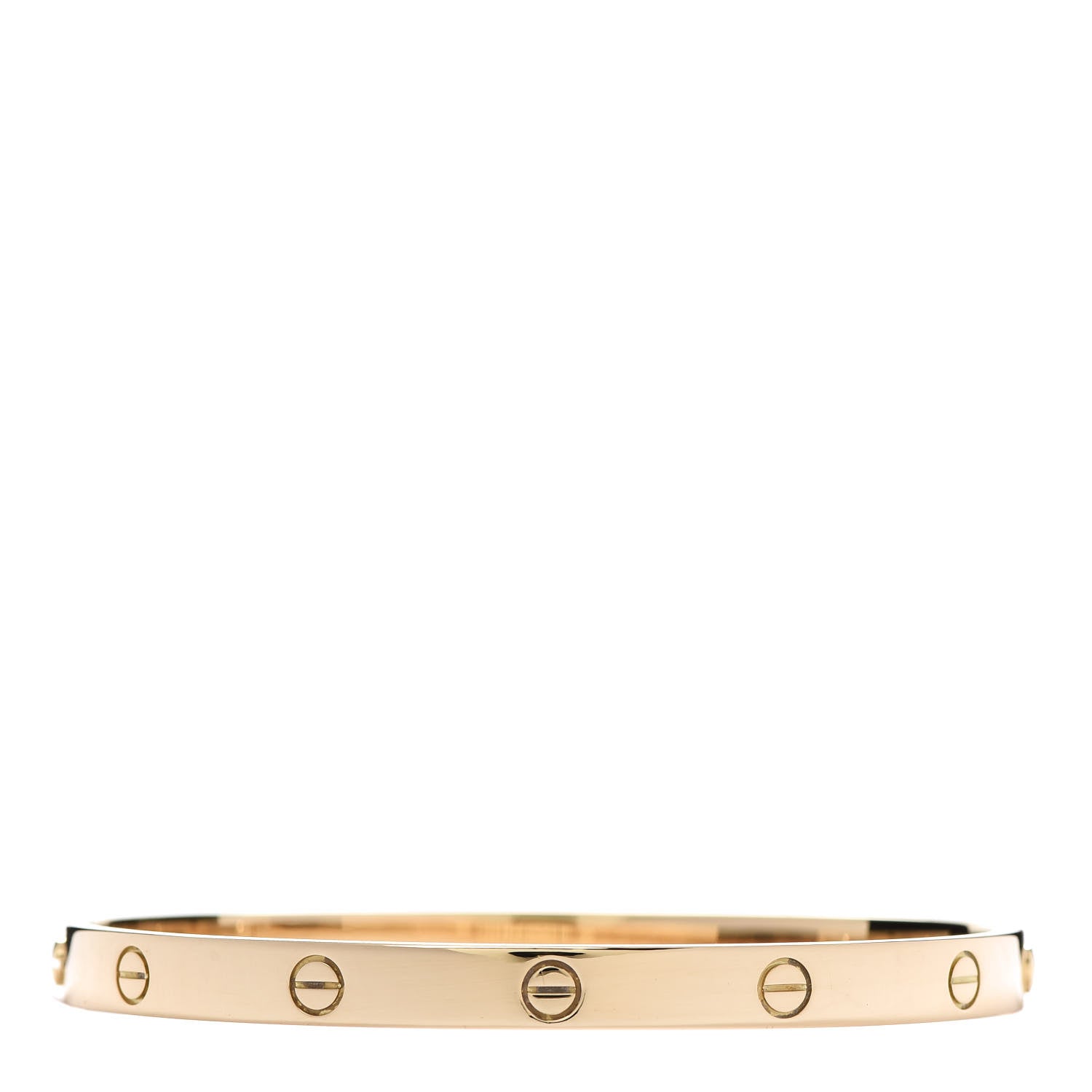 Cartier 18K Yellow Gold LOVE Bracelet 21 1 of 6