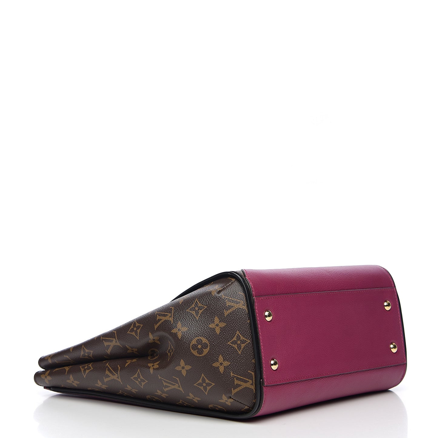 Calfskin Monogram Kimono Tote Grape