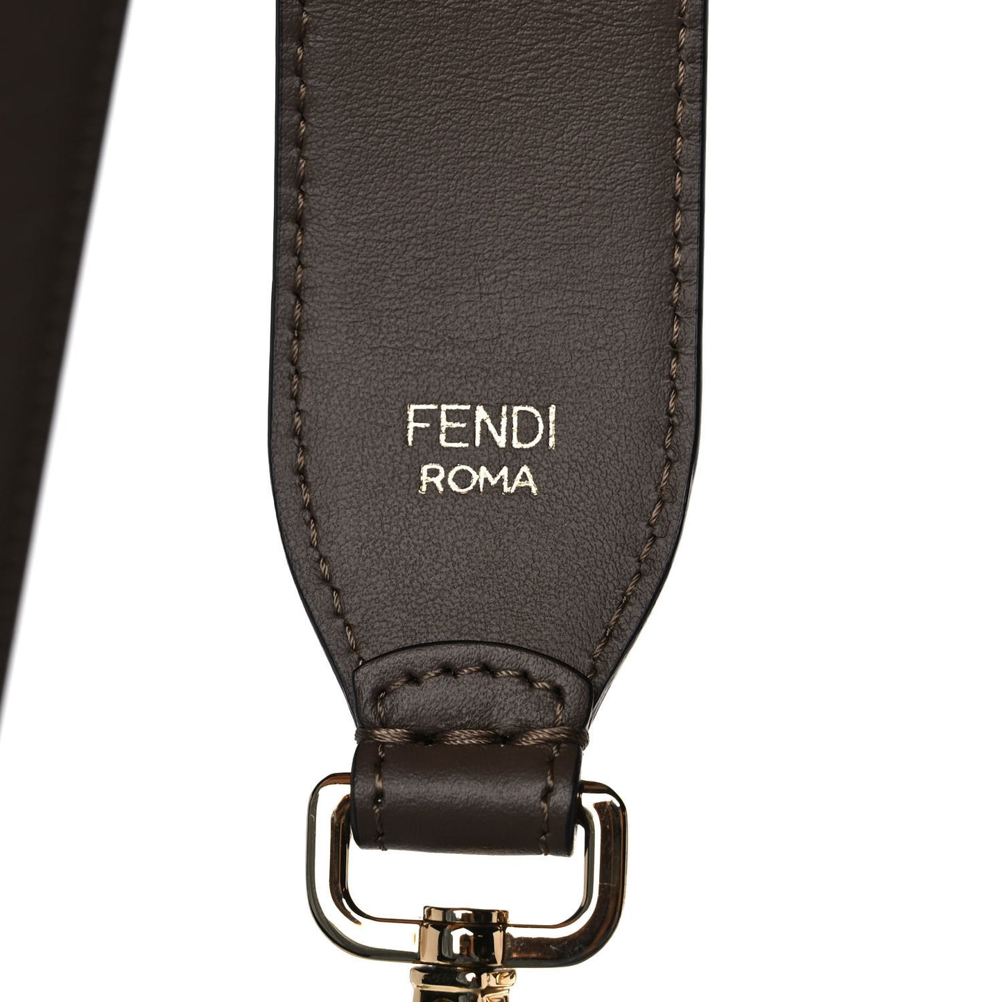 Vitello Century F is Fendi Bi-Color FF 1974 Embossed Kan I Shoulder Bag Maya Black