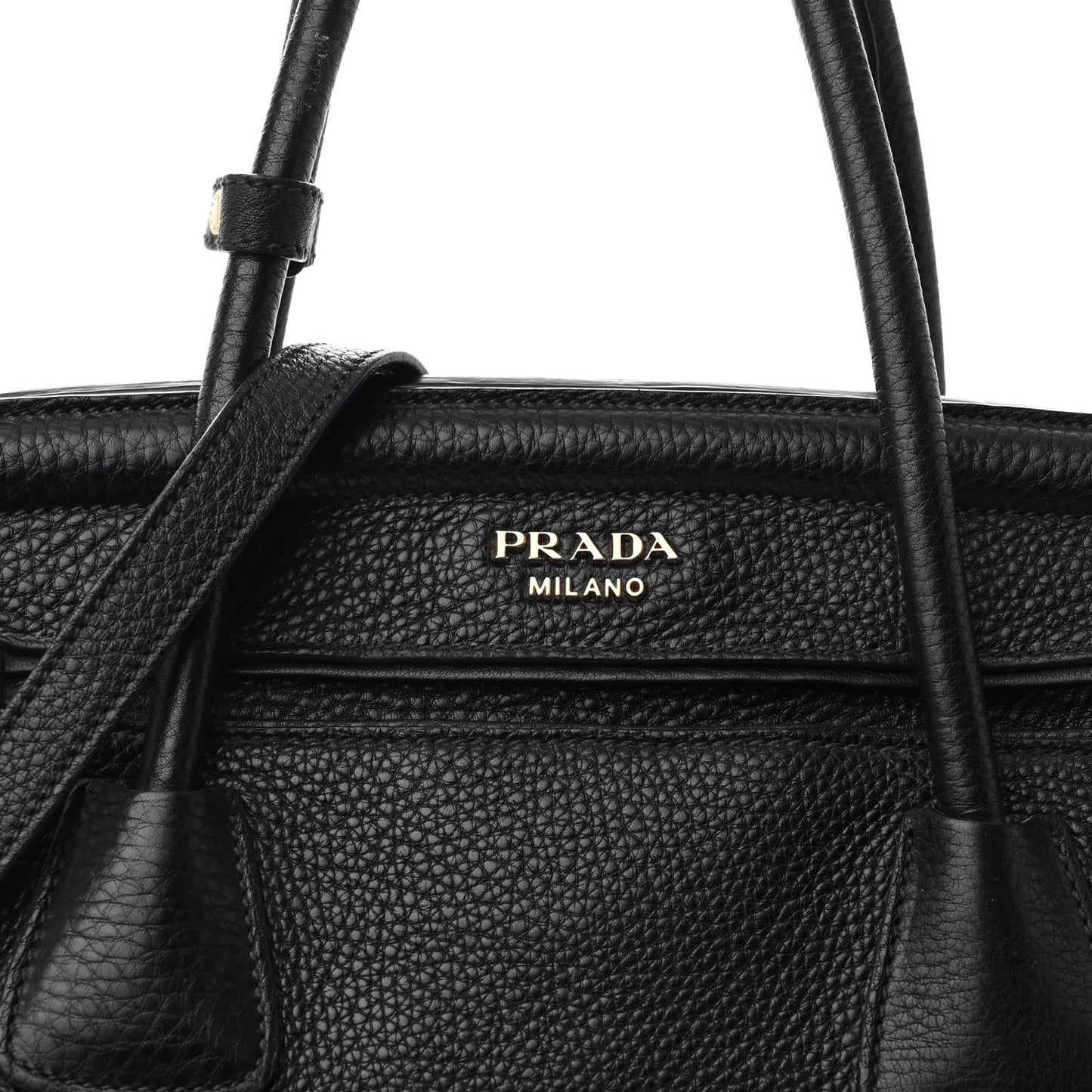 Vitello Daino Tote Black