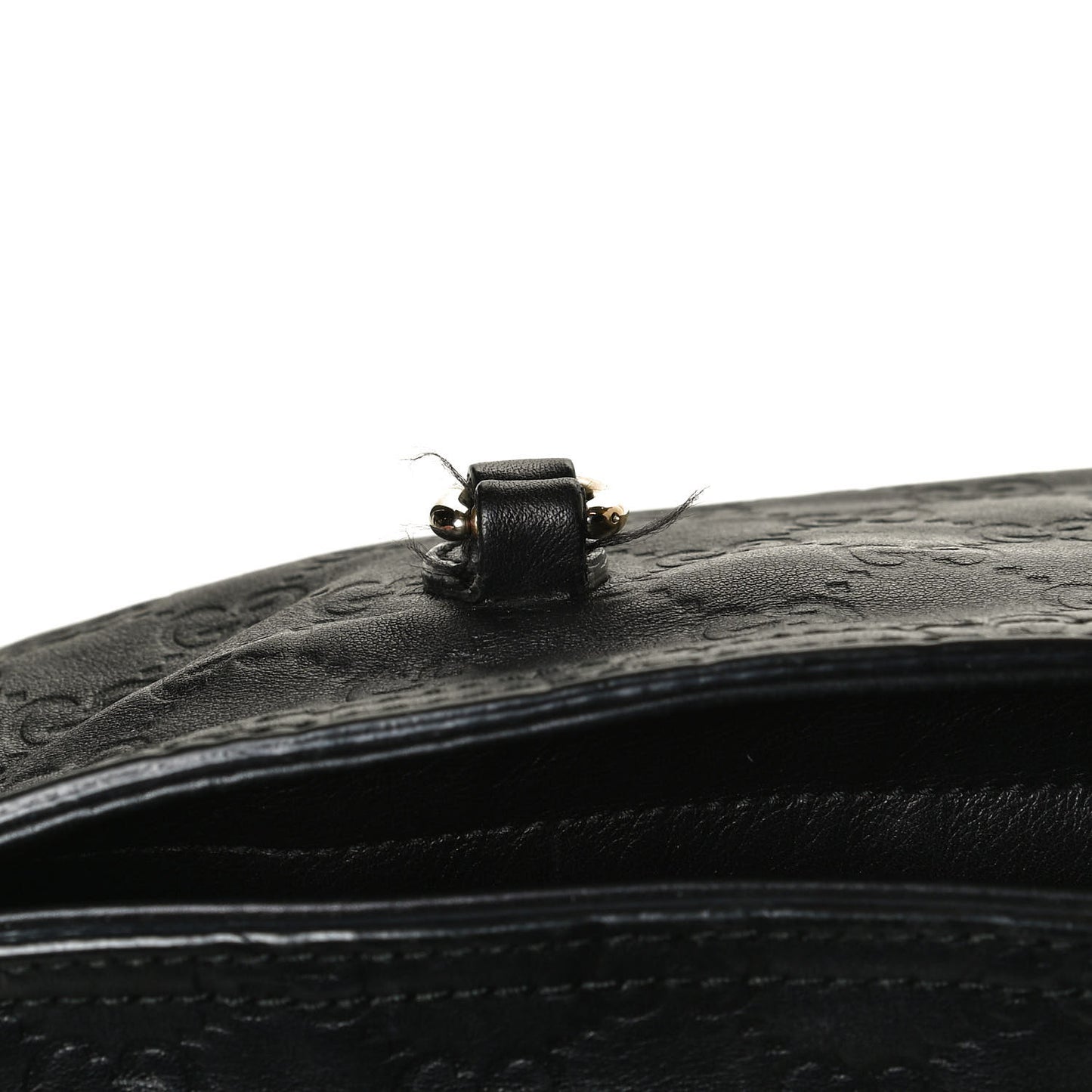 Guccissima Medium Bree Zippered Tote Black