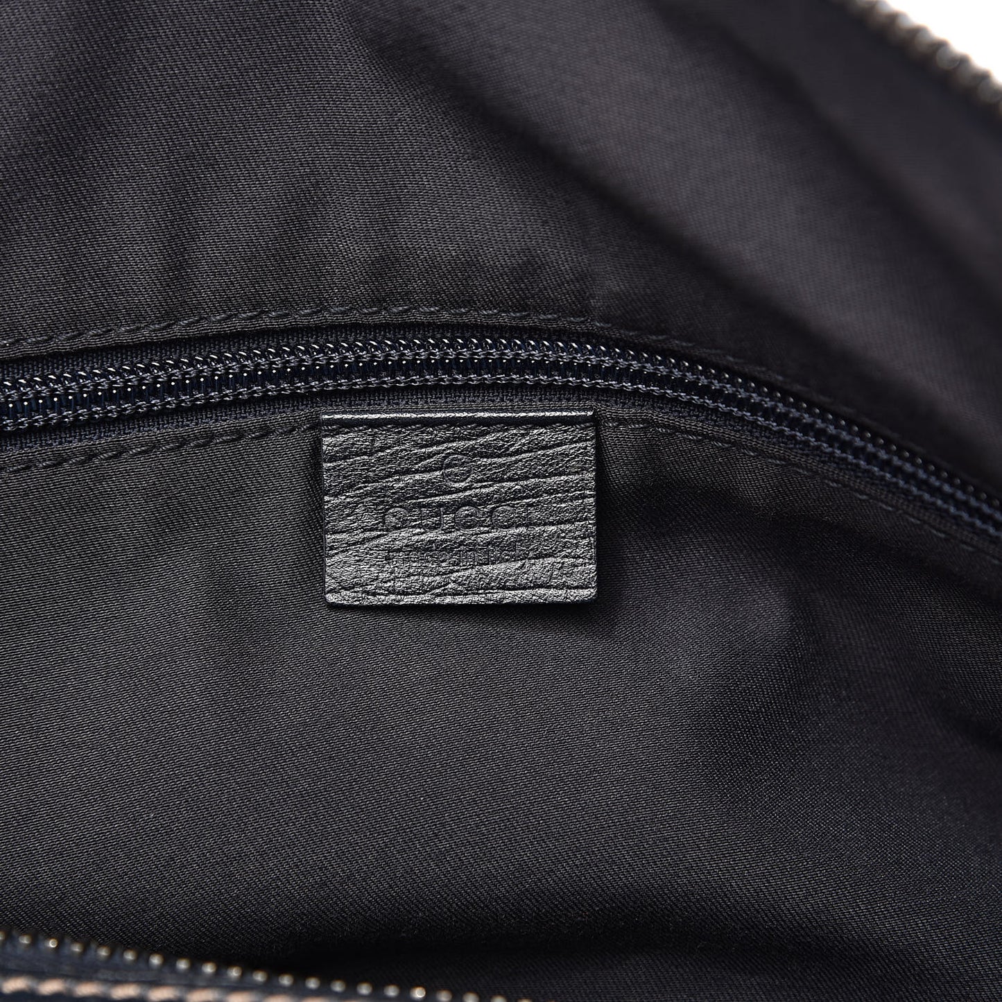 GG Supreme Monogram Web Large Carry On Duffle Bag Navy