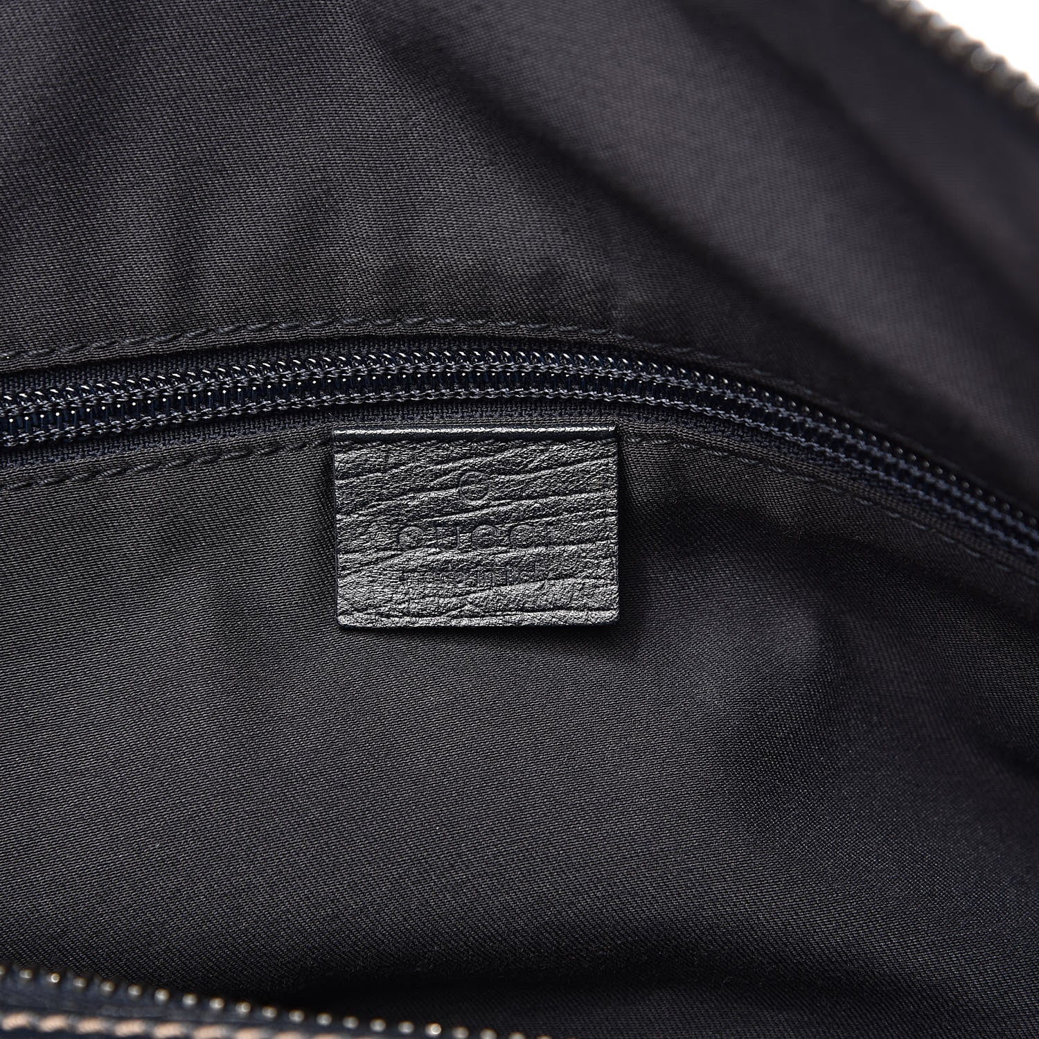 Gucci GG Supreme Monogram Web Large Carry On Duffle Bag Navy 6 of 12