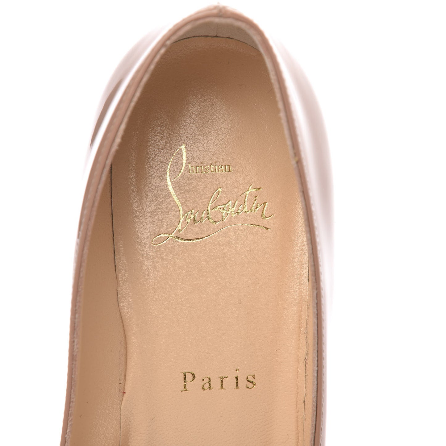 Patent Kabetts 100 Pumps 37.5 Nude
