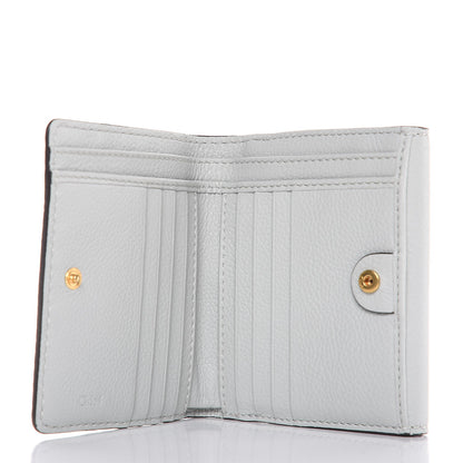 Chloe Grained Calfskin Marcie Square Wallet Atoll Blue 5 of 9