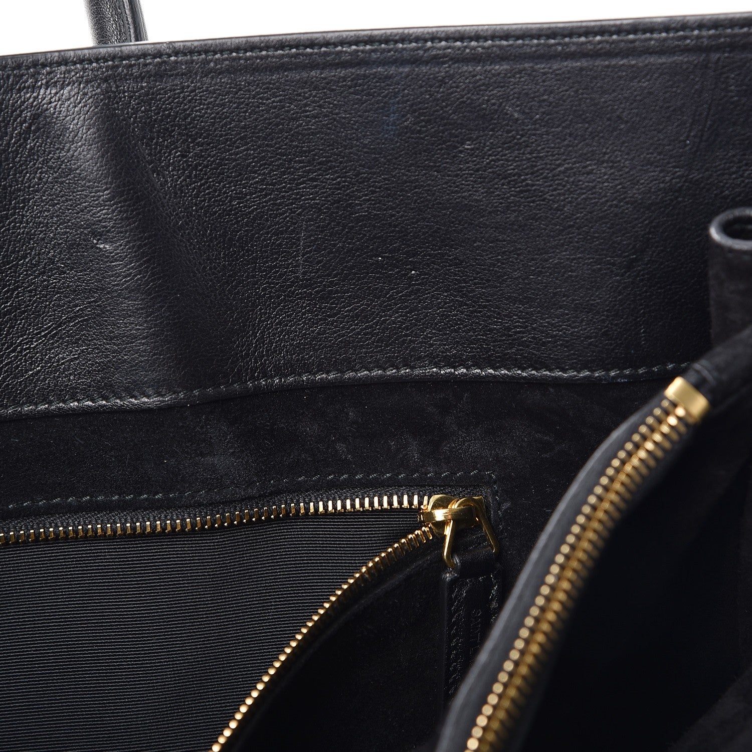 Saint Laurent Calfskin Large Sac De Jour Carryall Black 9 of 20