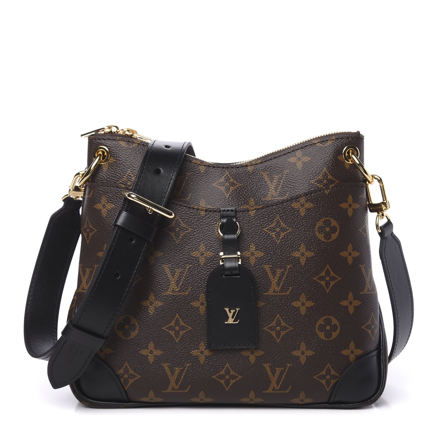Louis Vuitton Monogram Odeon PM Black 1 of 11