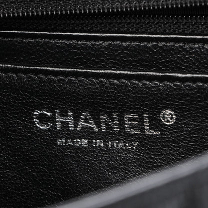 Chanel Caviar Quilted Jumbo Single Flap Black 7 of 8