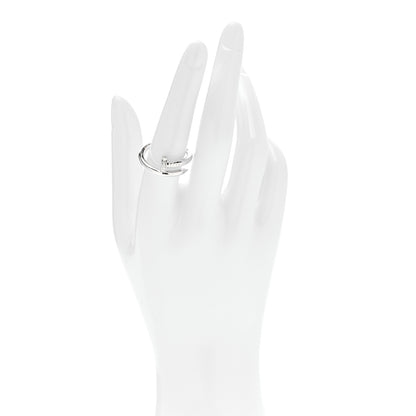 Cartier 18K White Gold Diamond Juste Un Clou Ring 58 8.25 2 of 6