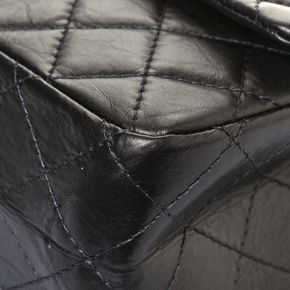 Chanel Aged Calfskin Quilted 2.55 Reissue 226 Flap Black 10 of 15