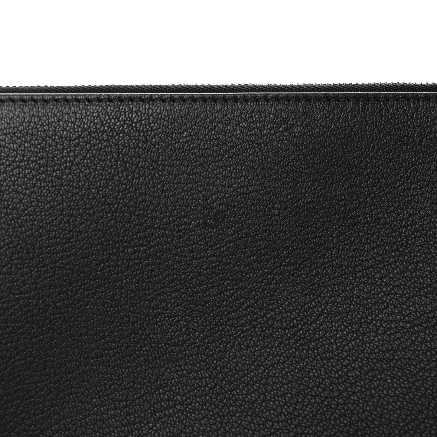 Sugar Goatskin Large Antigona Pouch Black
