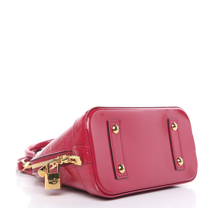 Louis Vuitton Vernis Alma BB Rose Indien 4 of 12