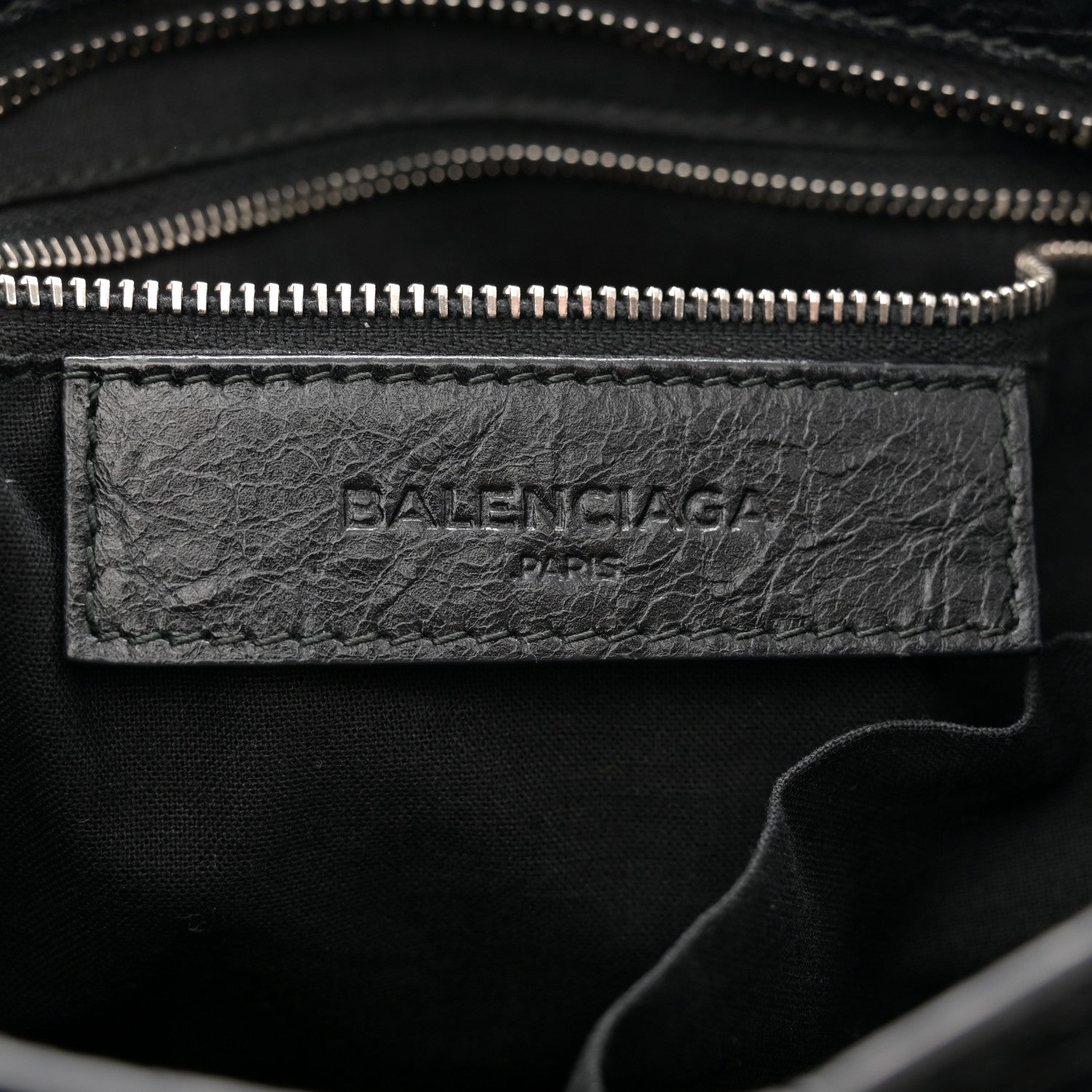 Balenciaga Agneau Classic Silver Hardware S City Black 6 of 10