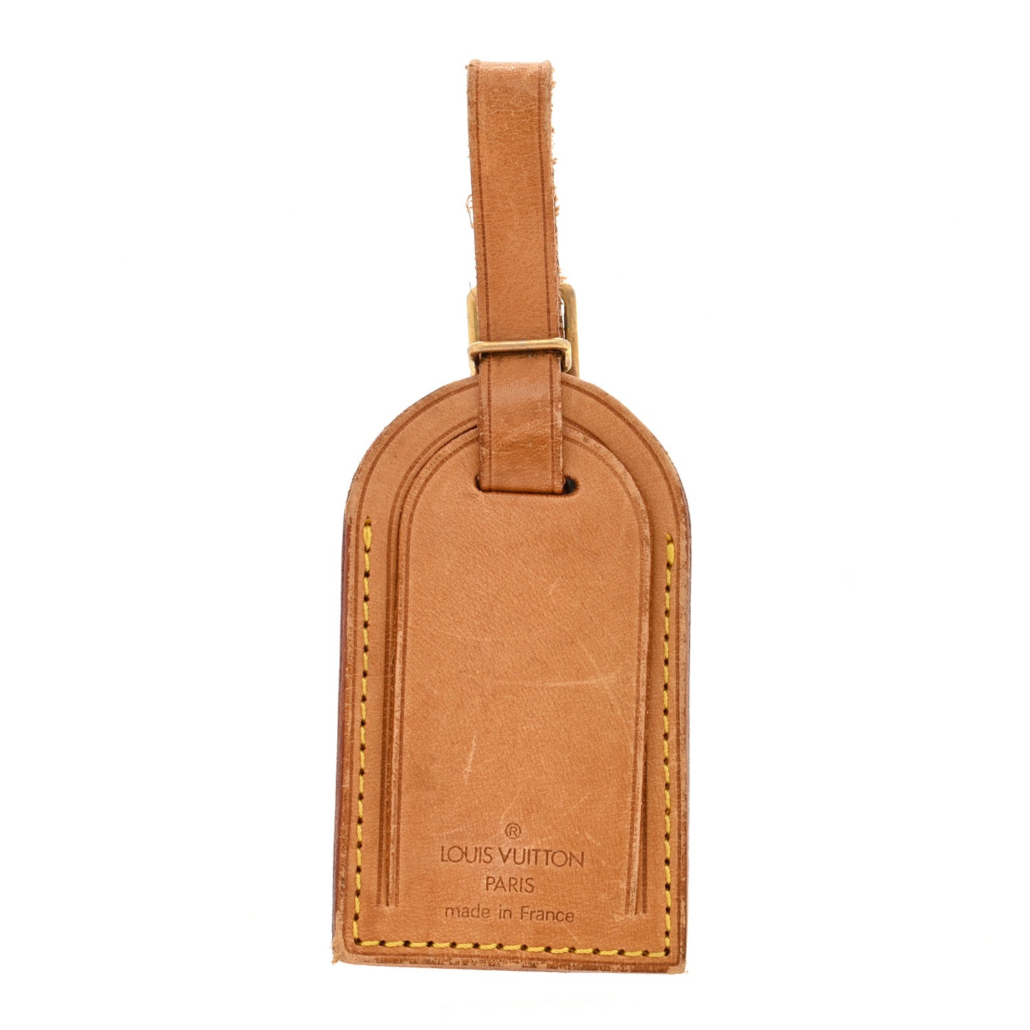LOUIS VUITTON Vachetta Luggage Tag