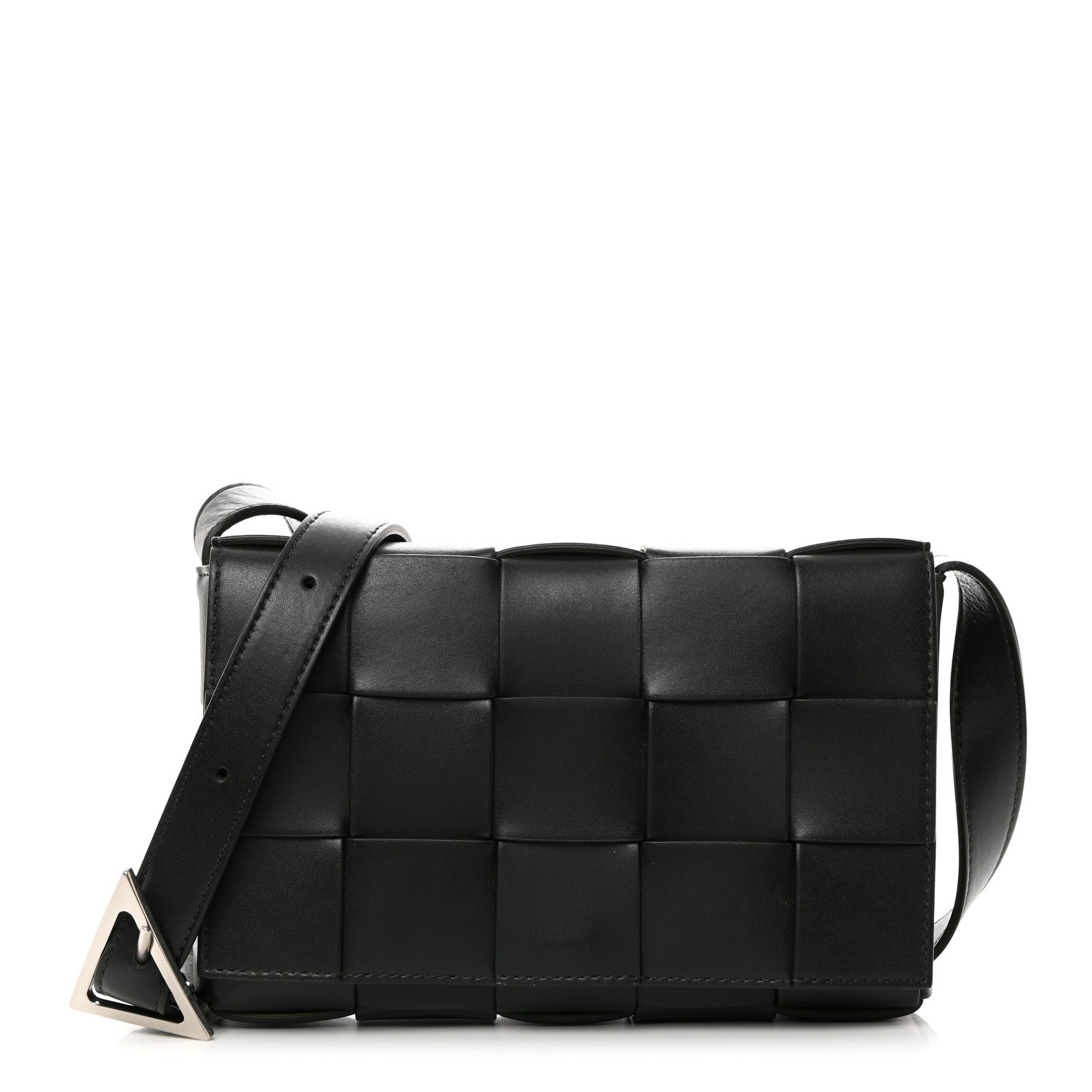 Bottega Veneta Lambskin Maxi Intreccio Small Cassette Crossbody Bag Camping 1 of 10