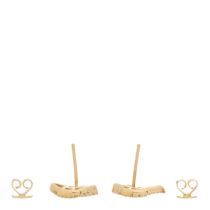 Anita Ko 18K Yellow Gold Diamond Medium Palm Leaf Stud Earrings 3 of 4