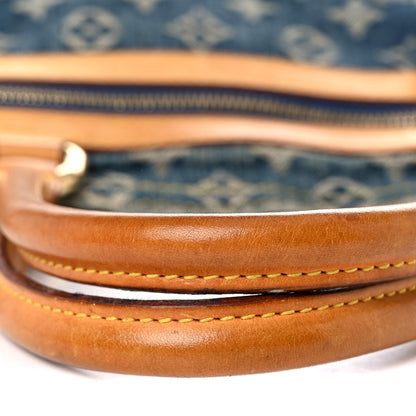 Louis Vuitton Monogram Denim Sac Plat Blue 25 of 31