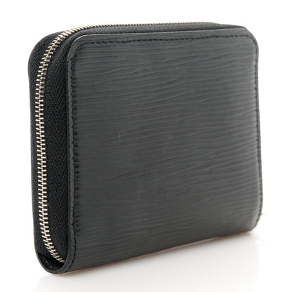 Louis Vuitton Epi Zippy Coin Purse Black 3 of 8