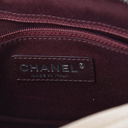 Chanel Aged Calfskin Quilted Small Easy Flap Beige 6 of 11
