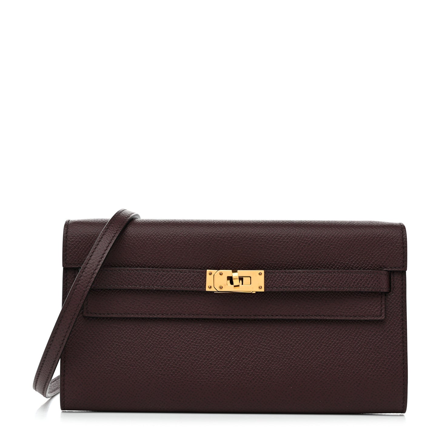 Epsom Kelly Wallet To Go Rouge Sellier