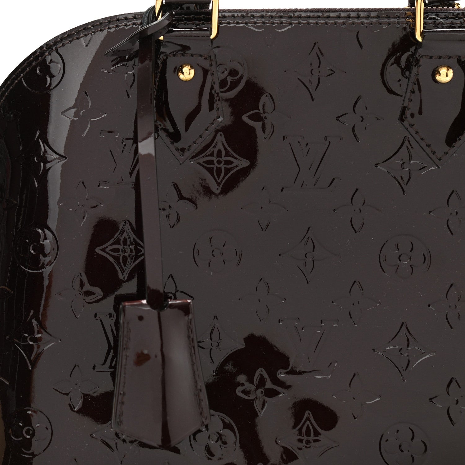 Louis Vuitton Vernis Alma PM Amarante 8 of 11