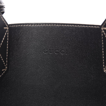 Gucci GG Supreme Monogram Small Reversible Tote Beige Black 9 of 18