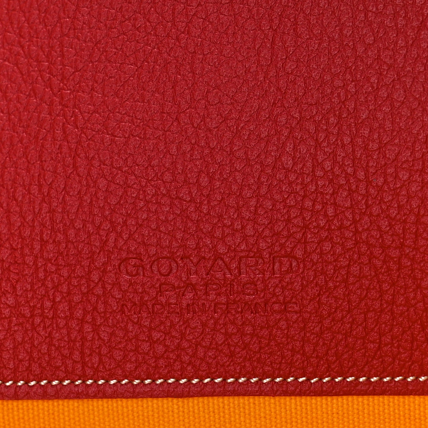 Goyardine Senat Pochette MM Red