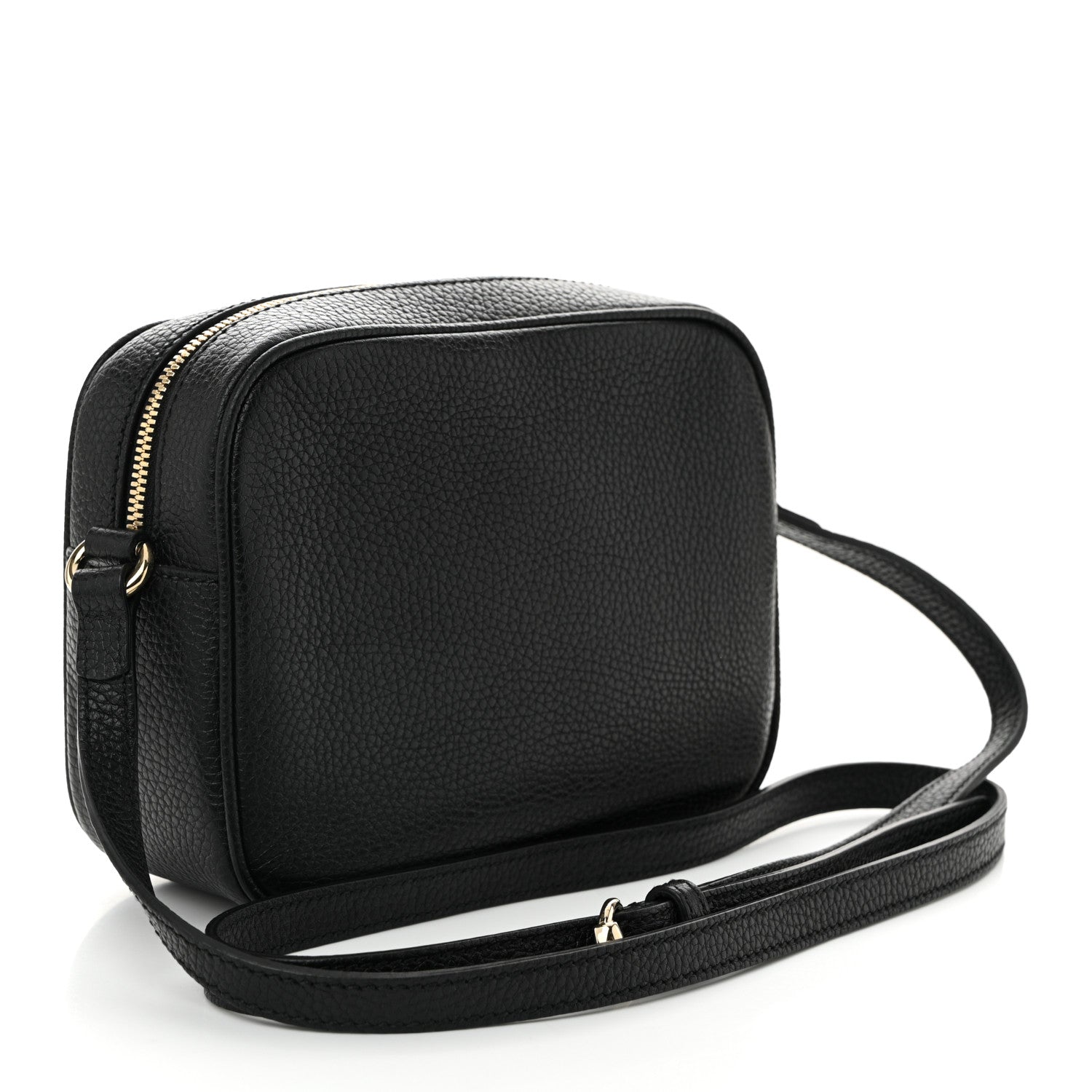 Gucci Pebbled Calfskin Small Soho Disco Bag Black 3 of 11