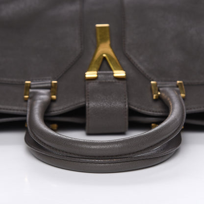Saint Laurent Sheepskin Small Cabas ChYc Grey 18 of 18