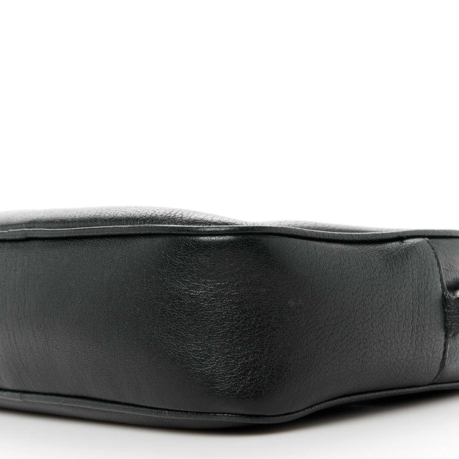 Saint Laurent Lambskin Monogram Small Lou Camera Bag Black 10 of 12